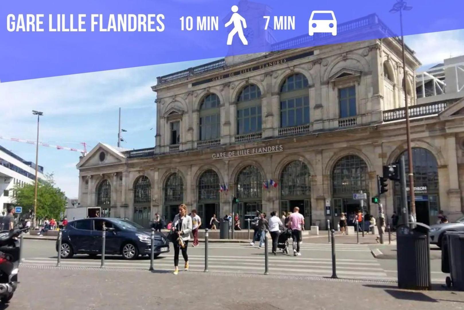 Lille Centre - Nice Flat With Terrace! エクステリア 写真