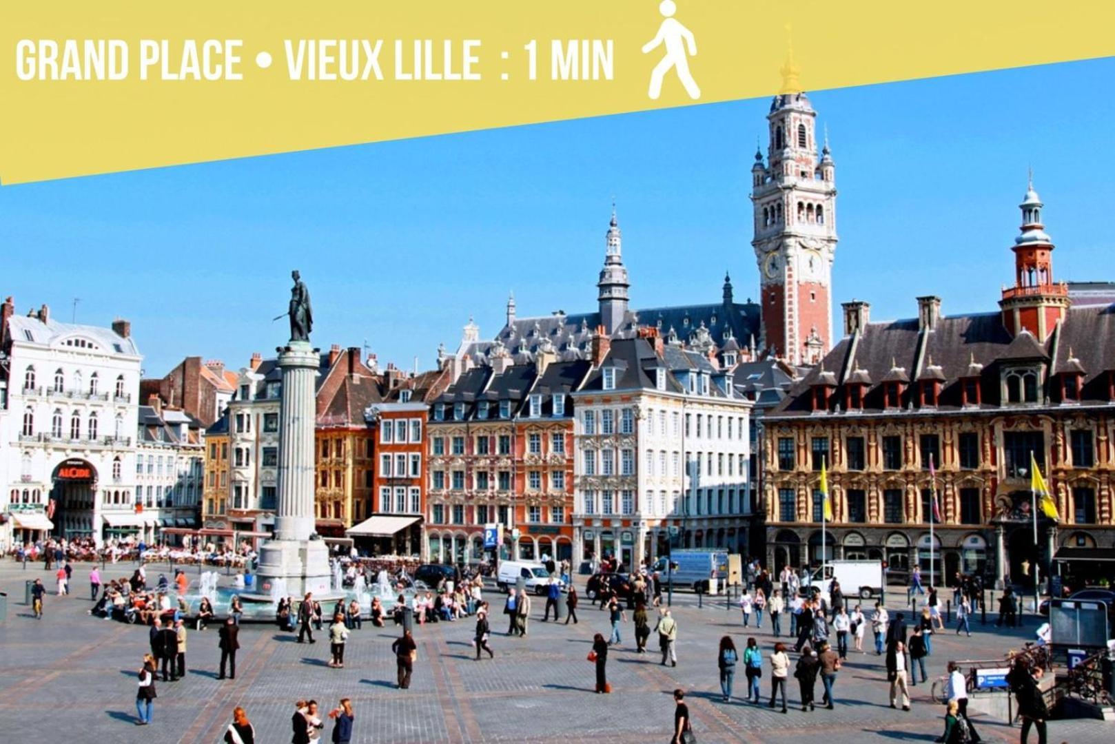Lille Centre - Nice Flat With Terrace! エクステリア 写真